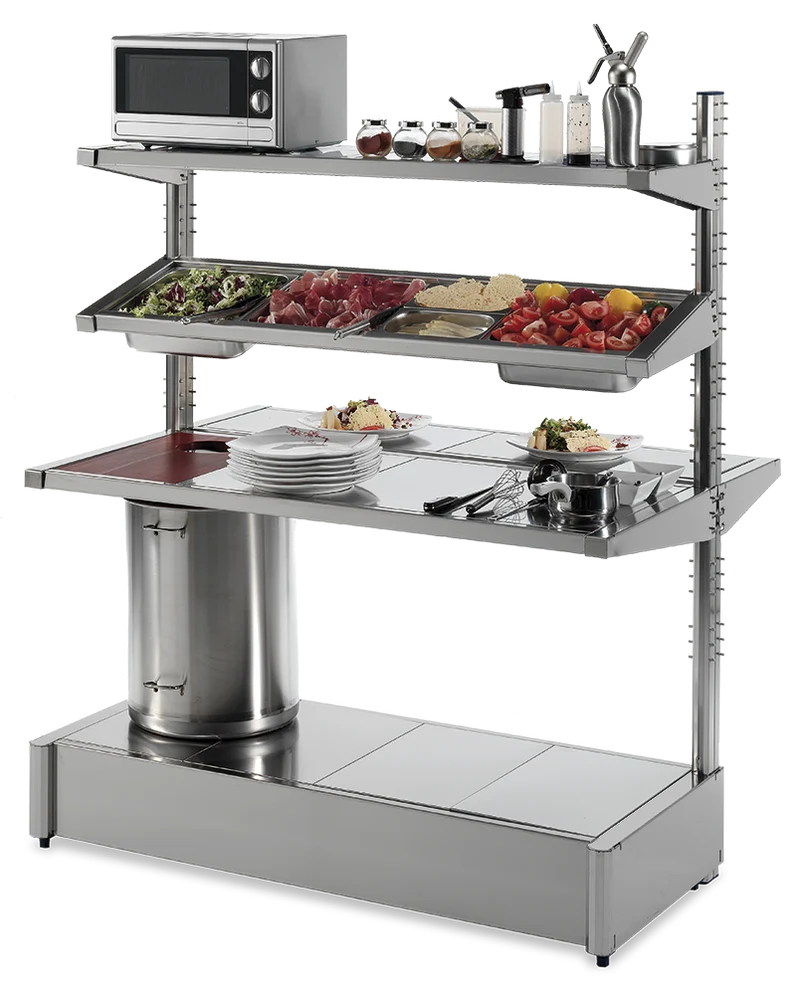 Table centrale pour préparation et service Imagine