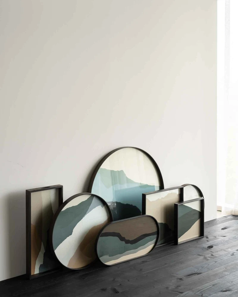 Ethnicraft Plateau Carré Wabi Sabi – Verre