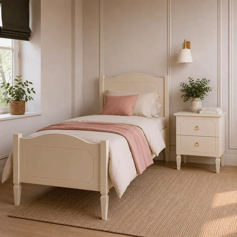 Chevet 2 tiroirs Bellamy Royal Beige