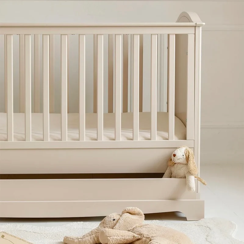 Lit évolutif 70x140 sommier inclus Bellamy Royal Beige