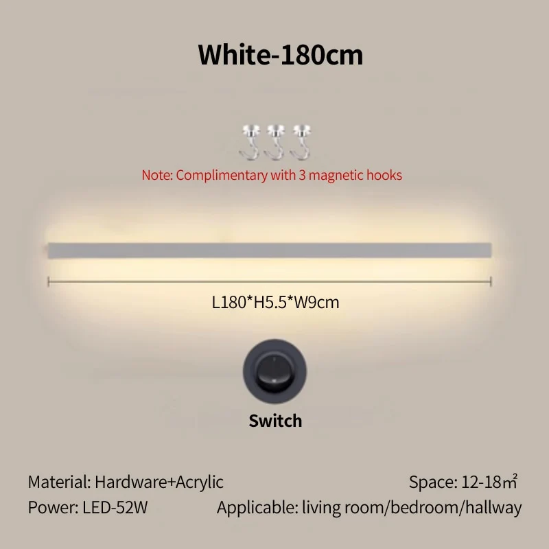 Etagère murale lumineuse led déco