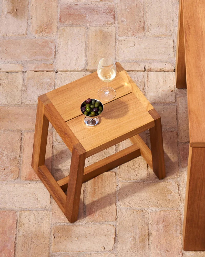 Mesa taburete exterior Carlo