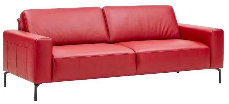 NIO 3er-Sofa Leder Golf