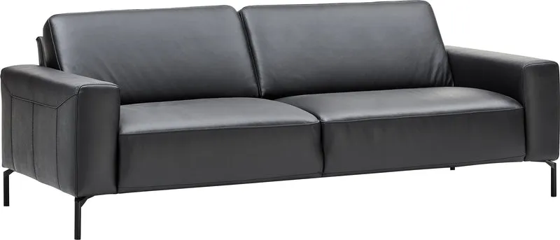NIO 3er-Sofa Leder Golf