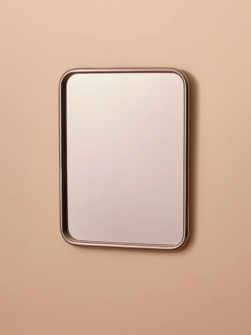 Miroir mural acier inoxydable Claude