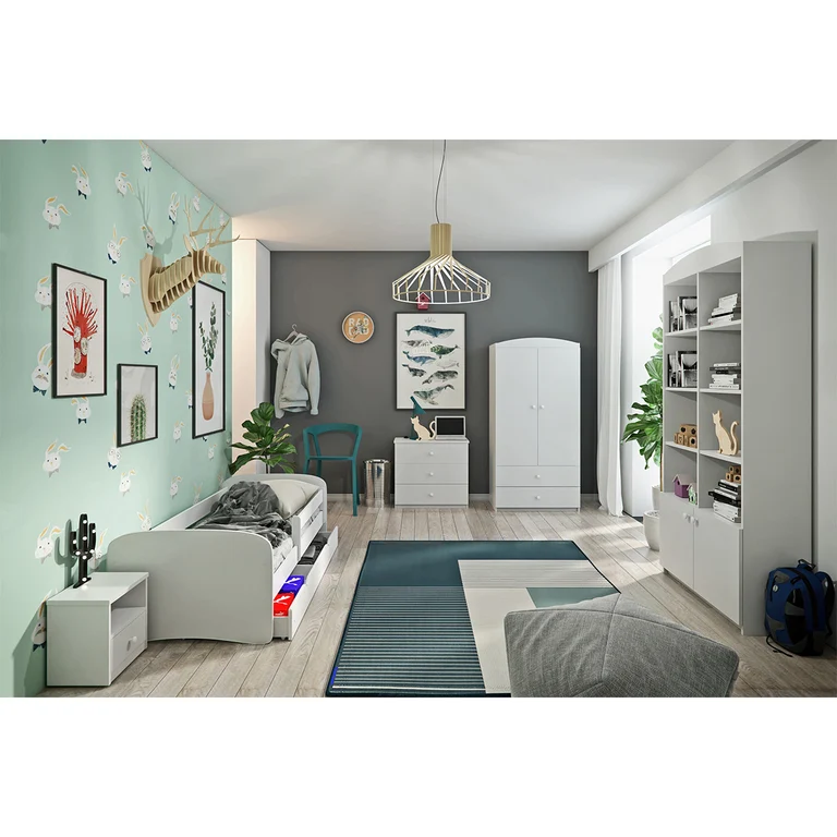 Bibliothèque 2 portes Kocot Kids Babydream - Blanc