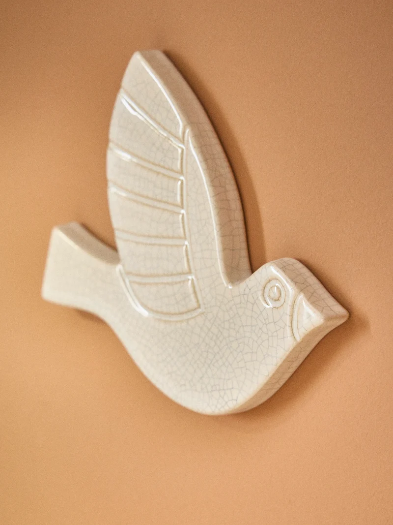 Oiseau céramique par lot de 3