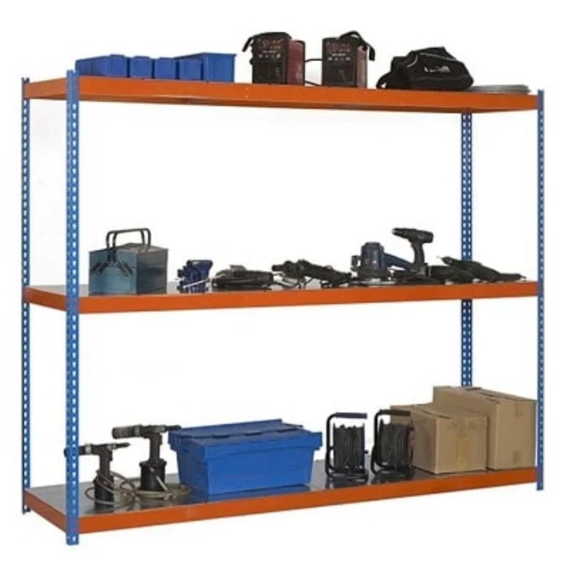 Rayonnage Ecoforte métal 2000x1200mm 3 niveaux
