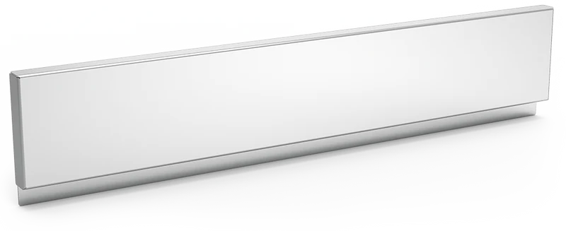 Dosseret inox latéral réversible pour tables