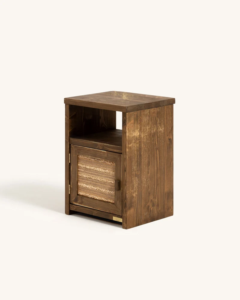 Mesita de noche con puerta Kerlin