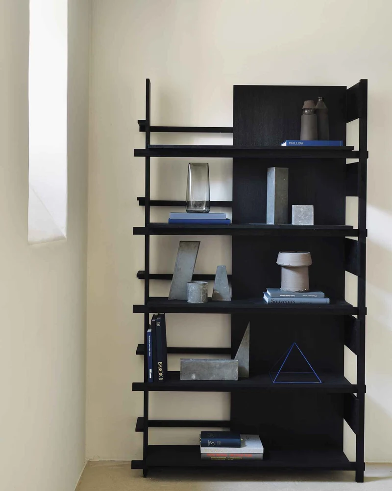 Ethnicraft Rack Abstract – Teck noir