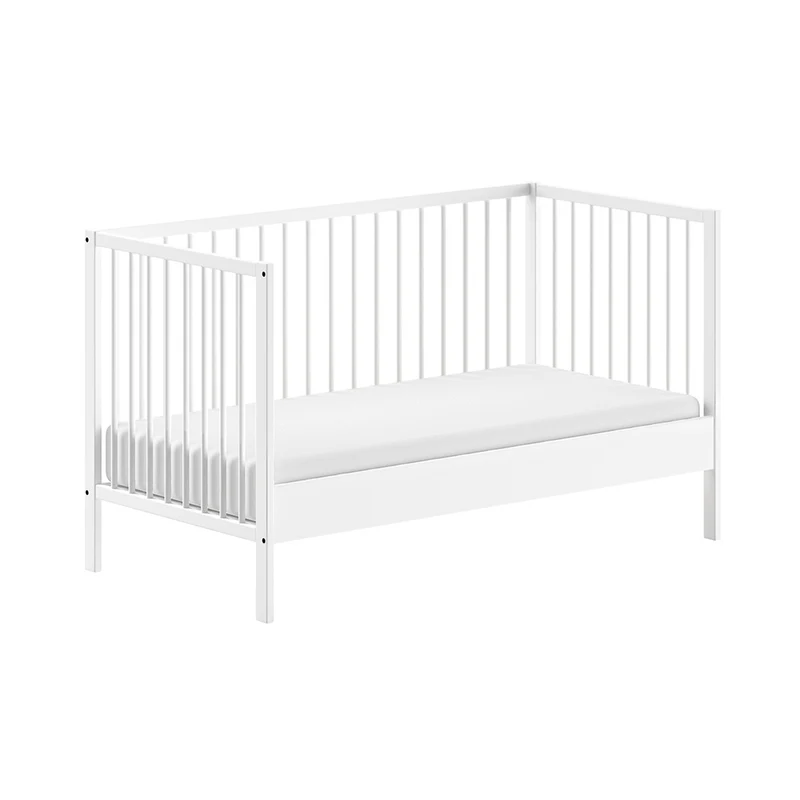 Lit évolutif 70x140 sommier inclus Vipack Meryl Blanc
