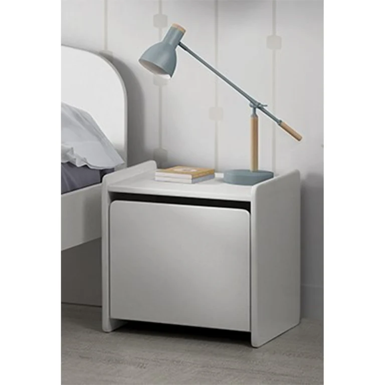 Chevet 1 porte Vipack Kiddy - Blanc