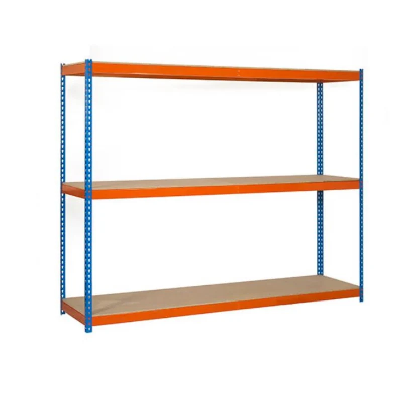 Rayonnage bois/métal 1500x1500mm 3 niveaux