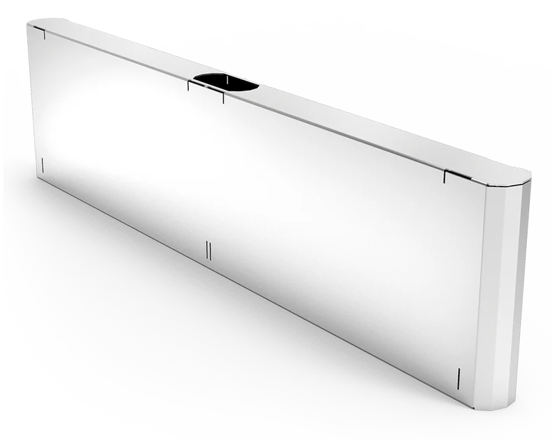 Pied central pour rayonnage inox Imagine ©