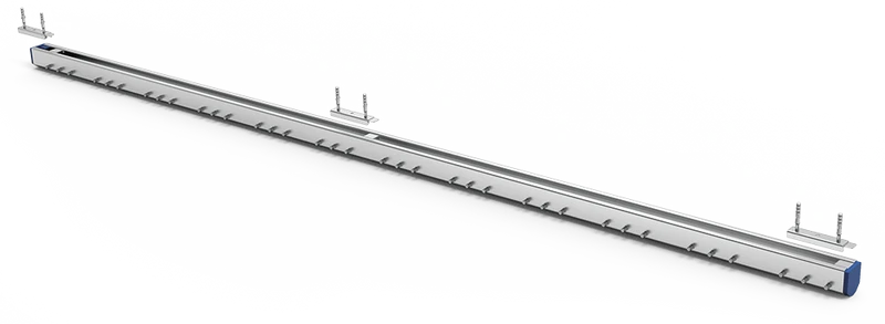 Montant vertical pour rayonnage inox suspendu Imagine ©