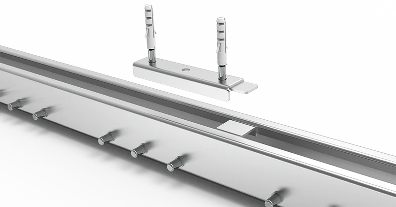 Montant vertical pour rayonnage inox suspendu Imagine ©