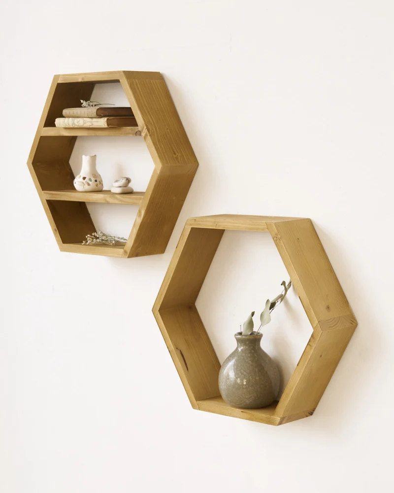 Estantería Hexágono