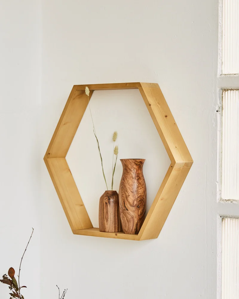 Estantería Hexágono