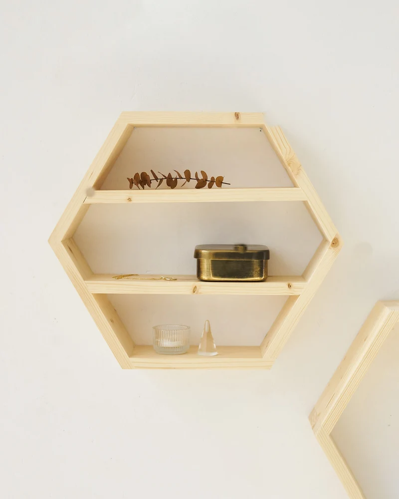 Estantería Hexágono