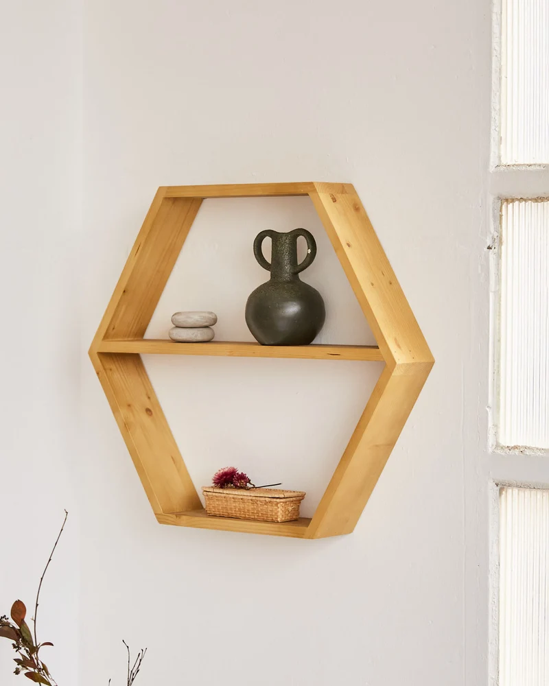 Estantería Hexágono