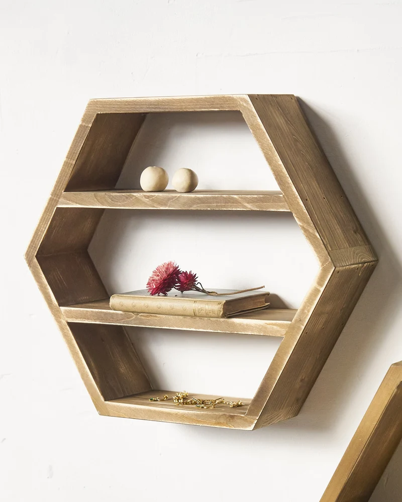 Estantería Hexágono