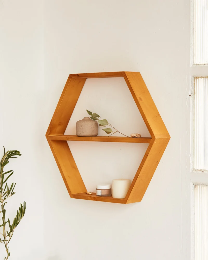 Estantería Hexágono
