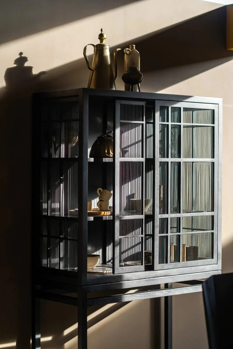 Etagère Ethnicraft - Burung noir chêne