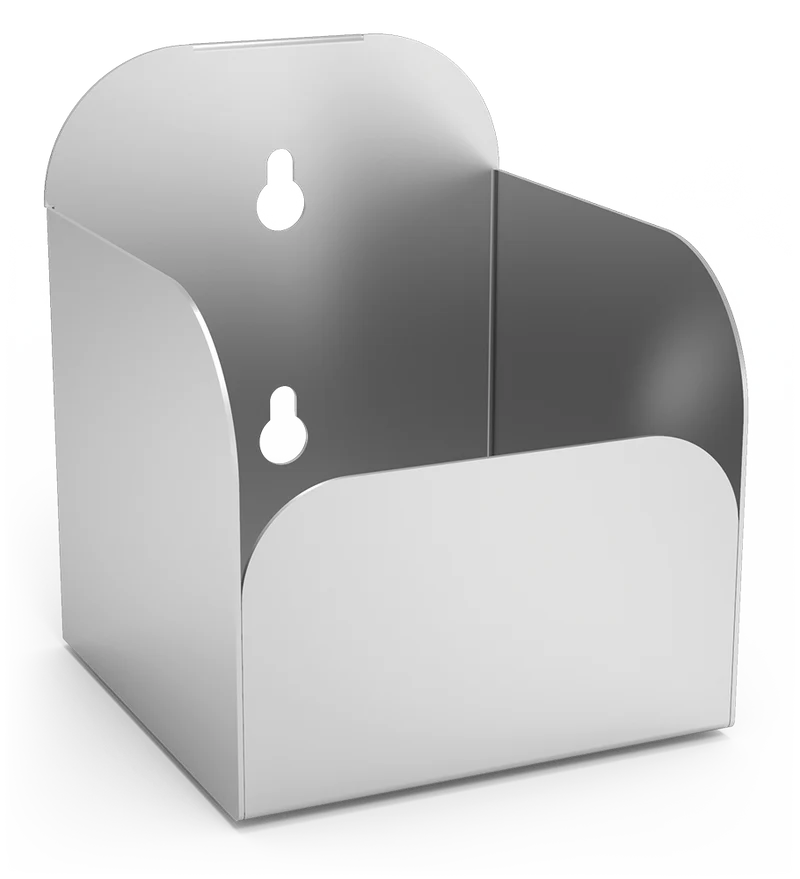 Support de table ou mural pour bouteille de gel hydroalcoolique