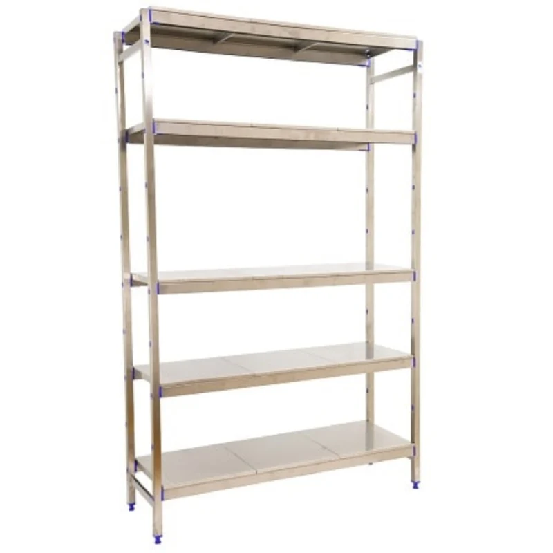 Etagère inox hauteur 2000mm 5 niveaux inox