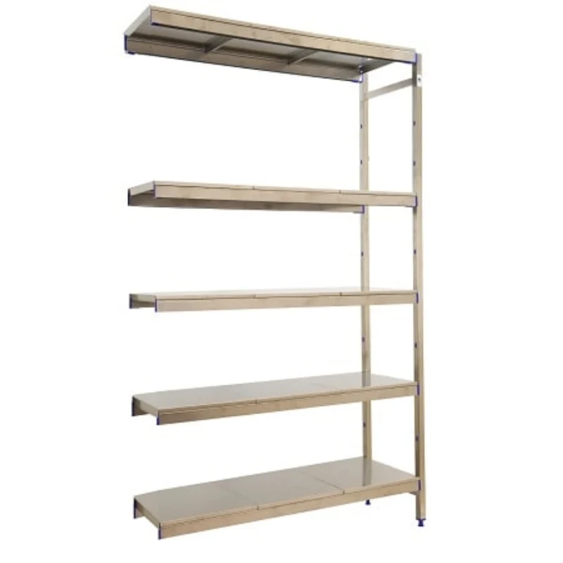Etagère inox hauteur 2000mm 5 niveaux inox
