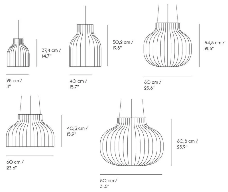 Suspension Muuto - Strand Open ⌀ 60 cm