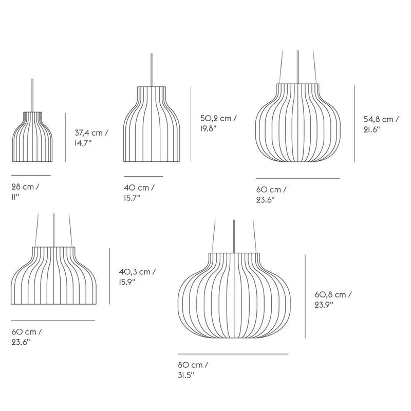 Suspension Muuto - Strand Closed ⌀ 80 cm