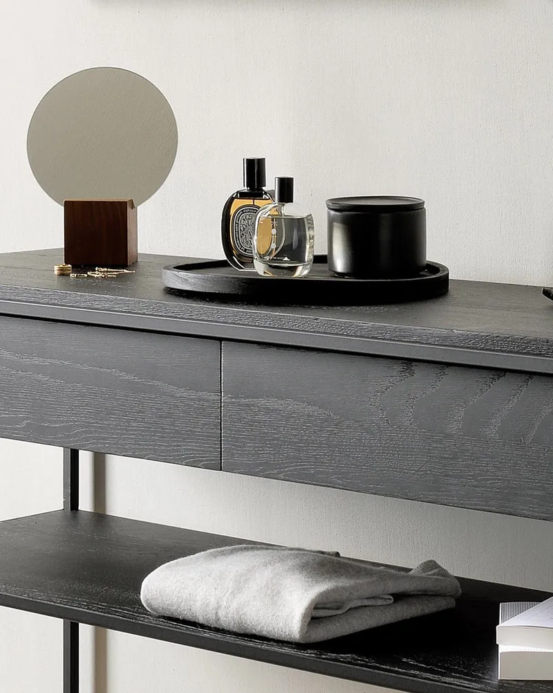 Console Ethnicraft - Oak Monolit black