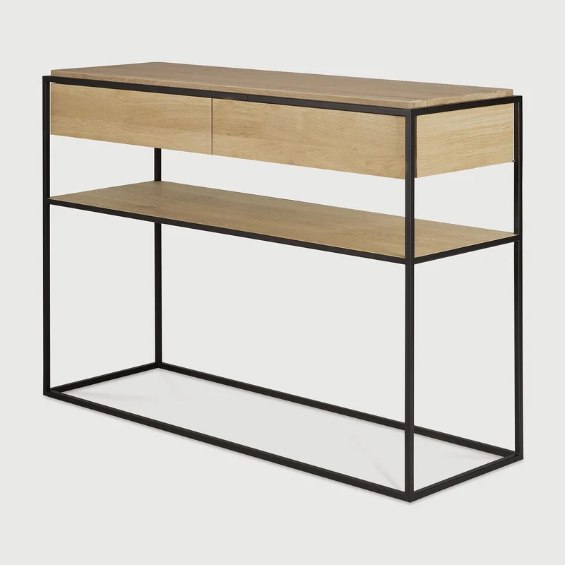 Console Ethnicraft - Oak Monolit