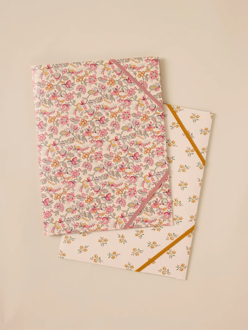 Lot de 2 pochettes papier