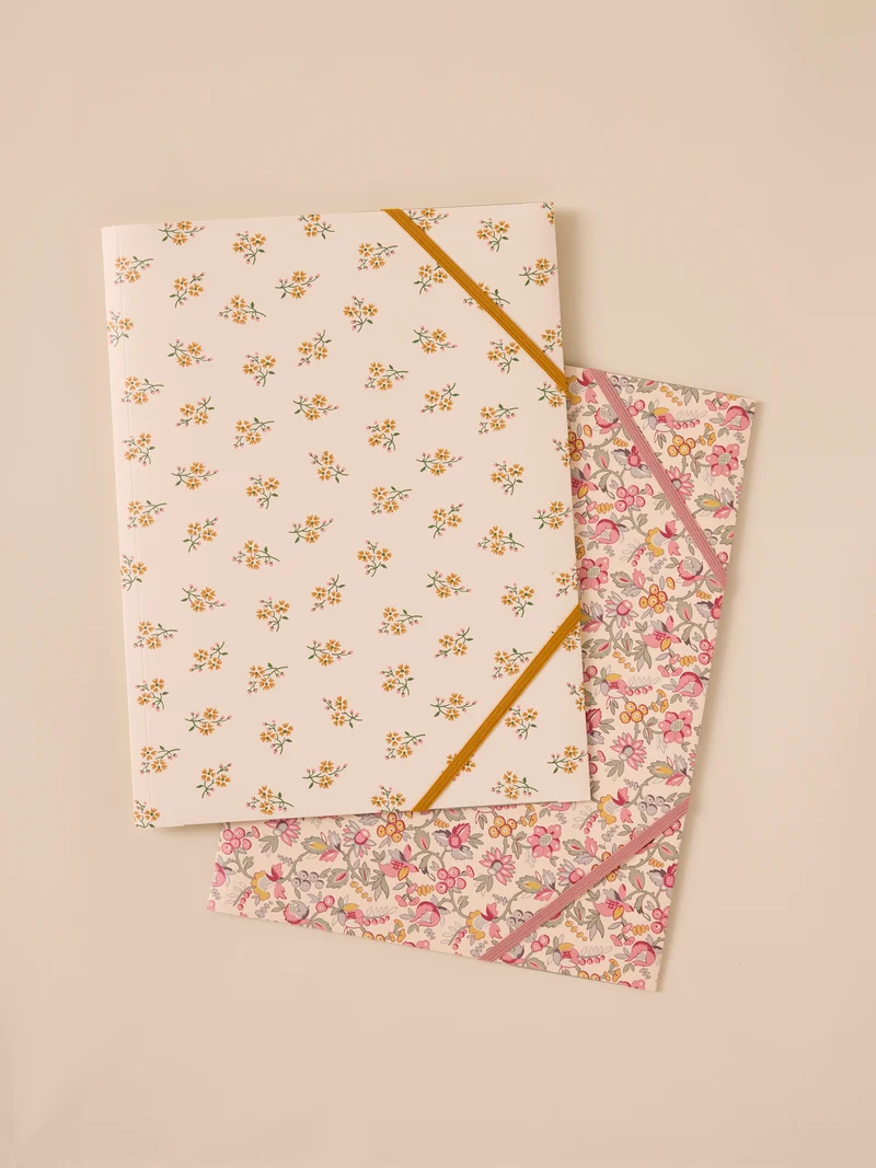 Lot de 2 pochettes papier