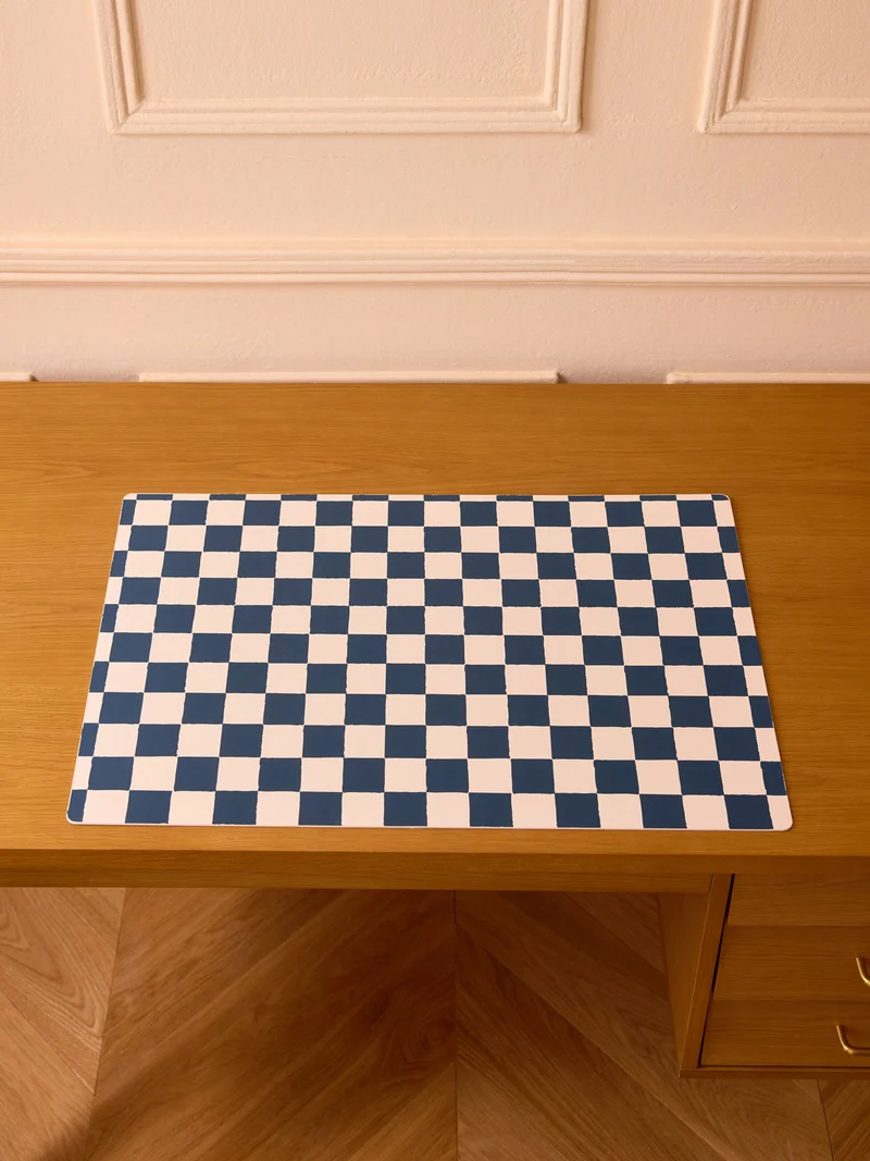 Sous-main en papier imprimé