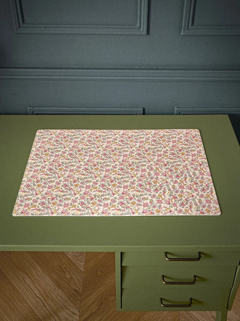 Sous-main en papier imprimé