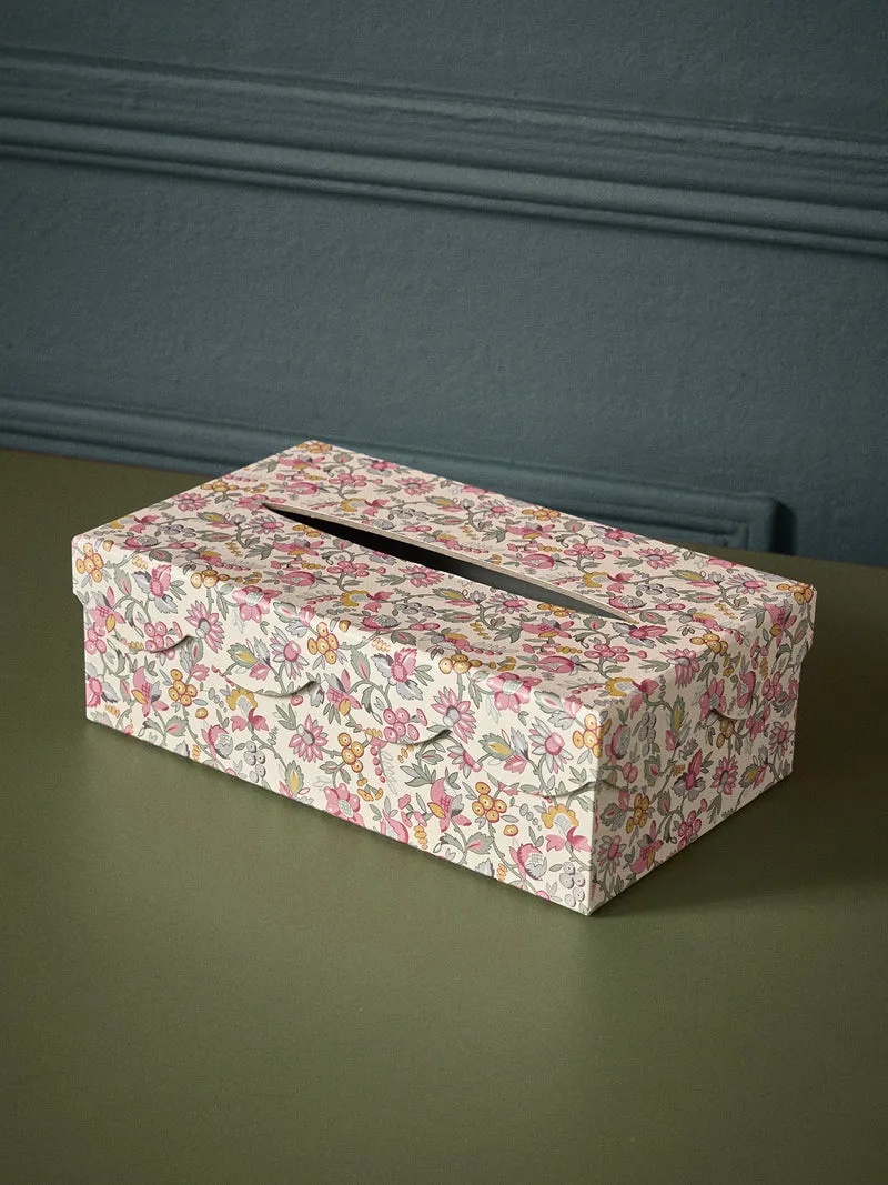 Boîte à mouchoirs en papier imprimé
