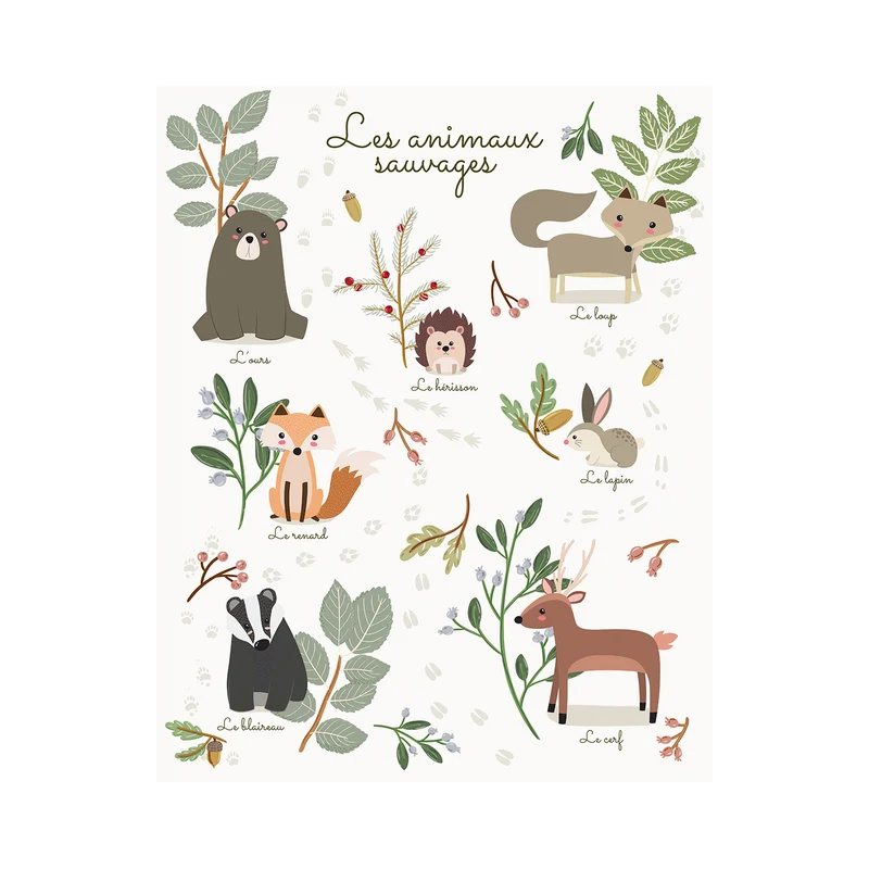 LES ANIMAUX SAUVAGES