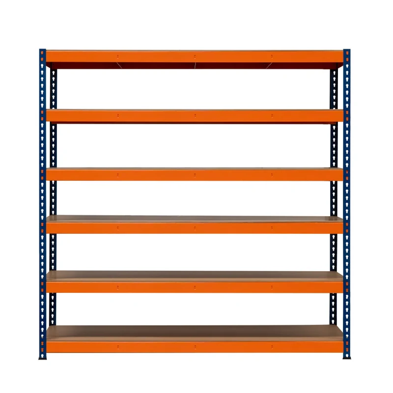 Monster Racking - 1 Rayonnage S-Rax à 6 Étagères en Acier 60 x 180 x 180 cm