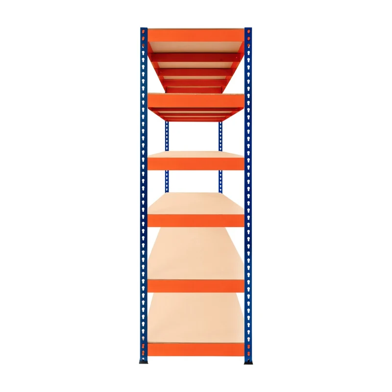 Monster Racking - 1 Rayonnage S-Rax à 6 Étagères en Acier 60 x 180 x 180 cm