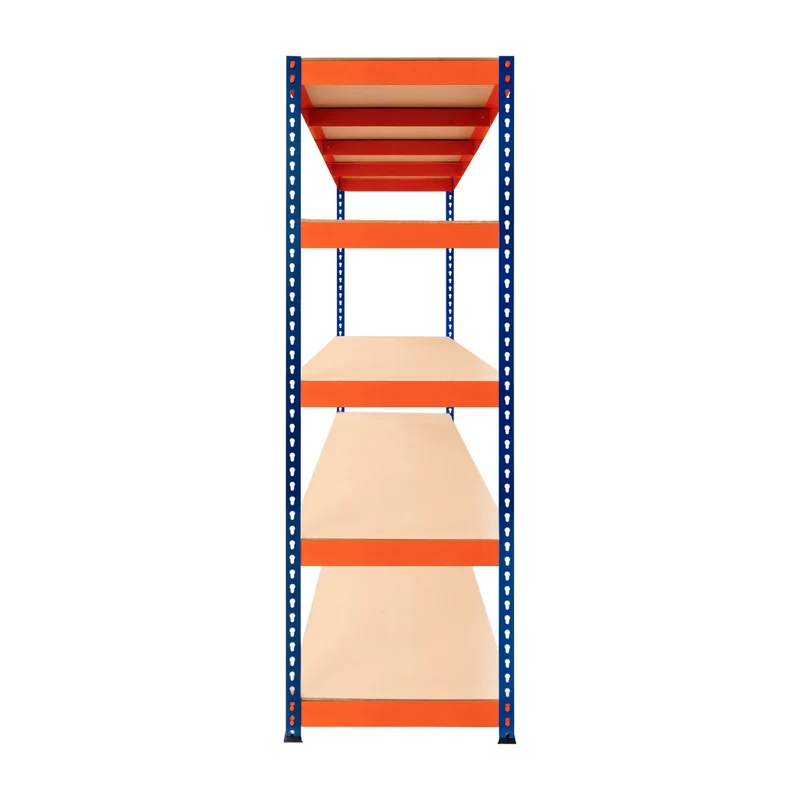 Monster Racking - 1 Rayonnage S-Rax à 5 Étagères en Acier 60 x 180 x 180 cm