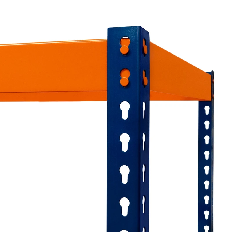 Monster Racking - 1 Rayonnage S-Rax à 5 Étagères en Acier 60 x 180 x 180 cm