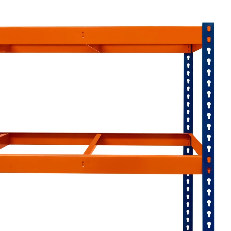 Monster Racking - 1 Rayonnage S-Rax à 4 Étagères en Acier 60 x 180 x 180 cm