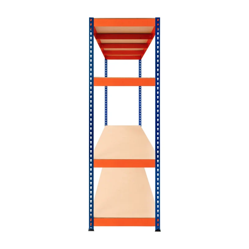 Monster Racking - 1 Rayonnage S-Rax à 4 Étagères en Acier 60 x 180 x 180 cm