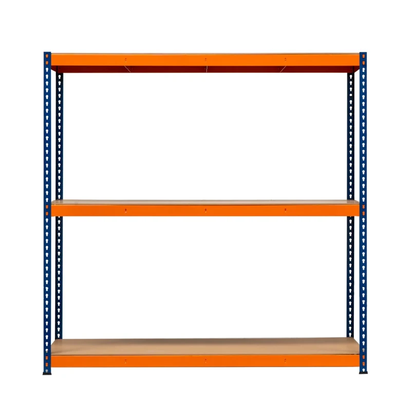 Monster Racking - 1 Rayonnage S-Rax à 3 Étagères en Acier 60 x 180 x 180 cm