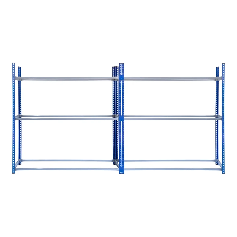 Monster Racking - Lot de 2 Rayonnages T-Rax pour Pneus en Acier Bleu