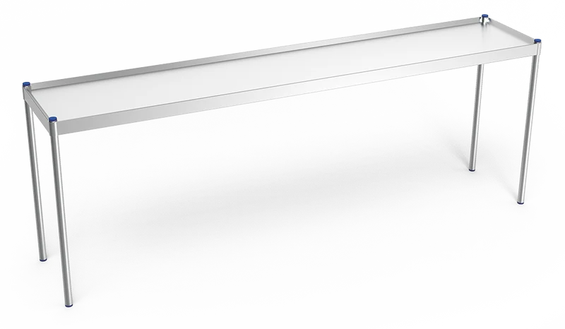 Étagère inox à poser sur table